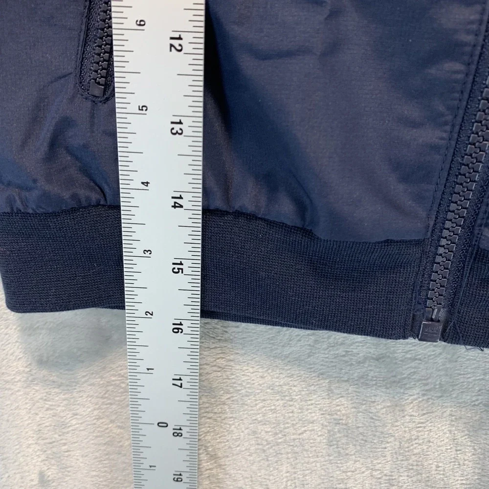 Nike Youth Boys Jacket‎ Windbreaker Hoodie Blue Pattern XS 4Y Full Zip Hooded